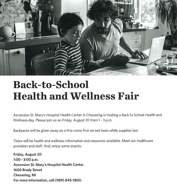Back-to-School Health and Wellness Fair